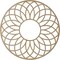 Ekena Millwork Cannes Wood Fretwork Pierced Ceiling Medallion, Hickory, 36"OD x 12 1/4"ID x 1/4"T CMWP36X36X0250CNHI - alternate 5